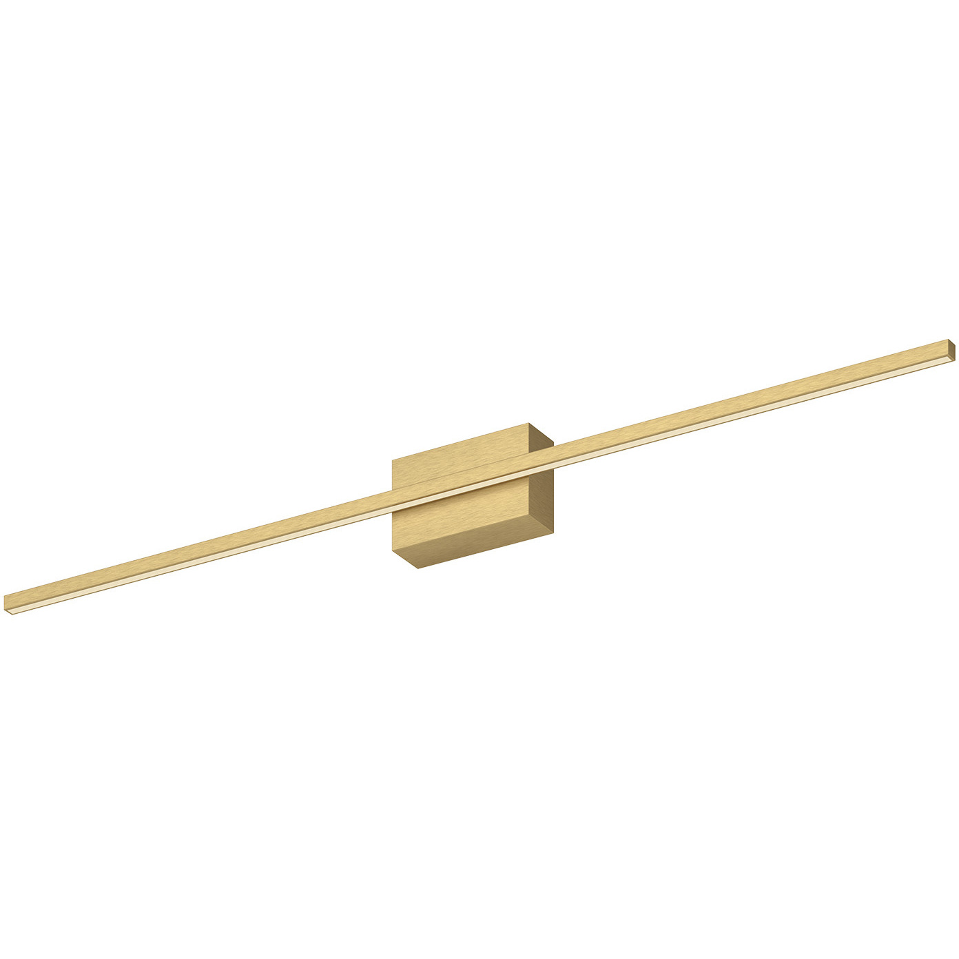 Vega Minor 36 inch Brushed Gold Bath Vanity Light Wall Light
