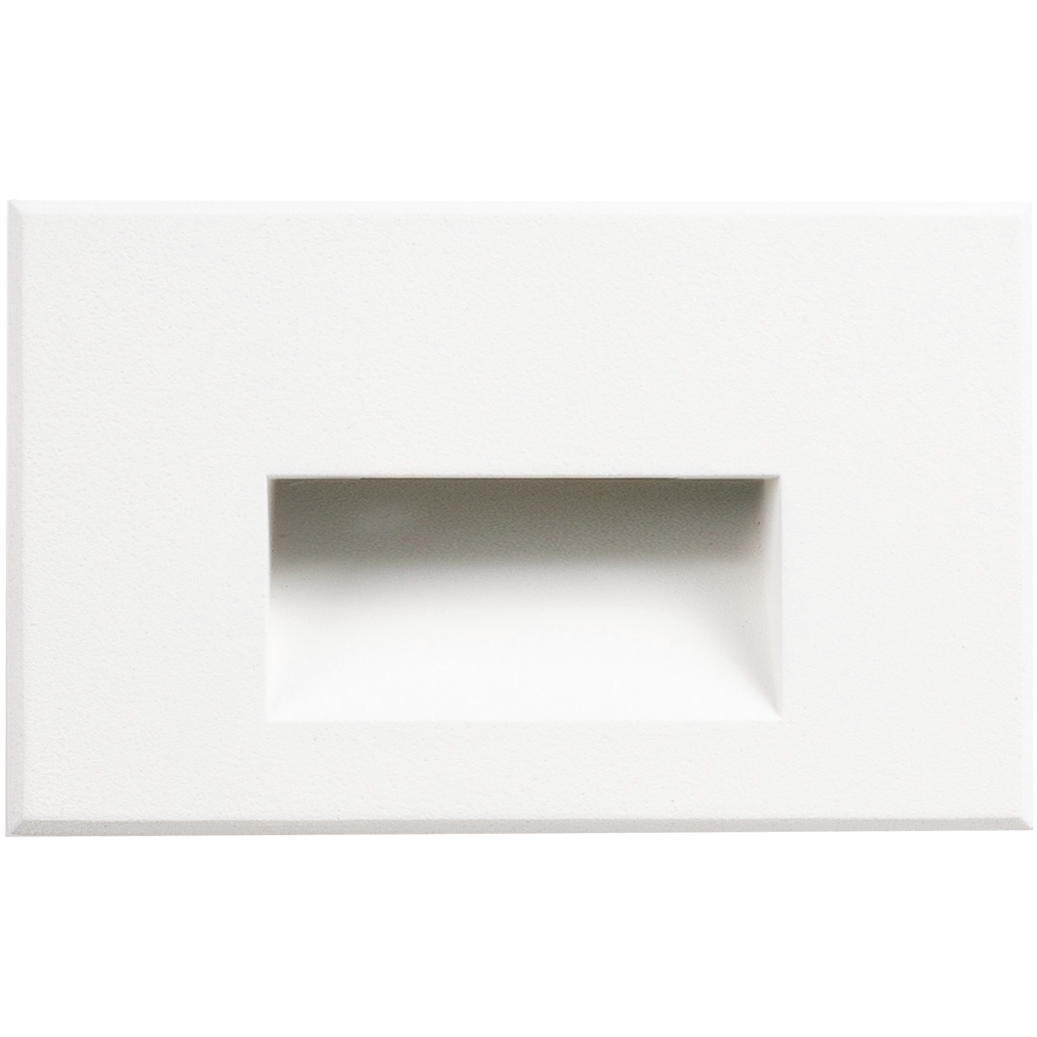 Sonic LED 3 inch White Exterior Wall/Step Light