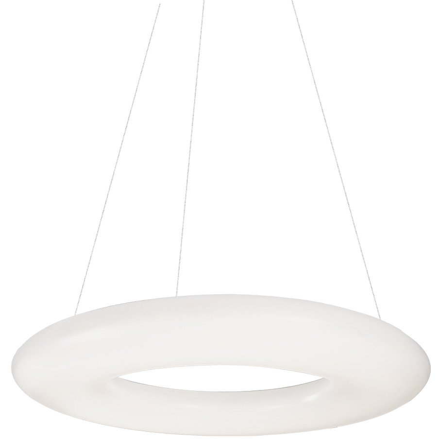Cumulus LED 24 inch White Pendant Ceiling Light