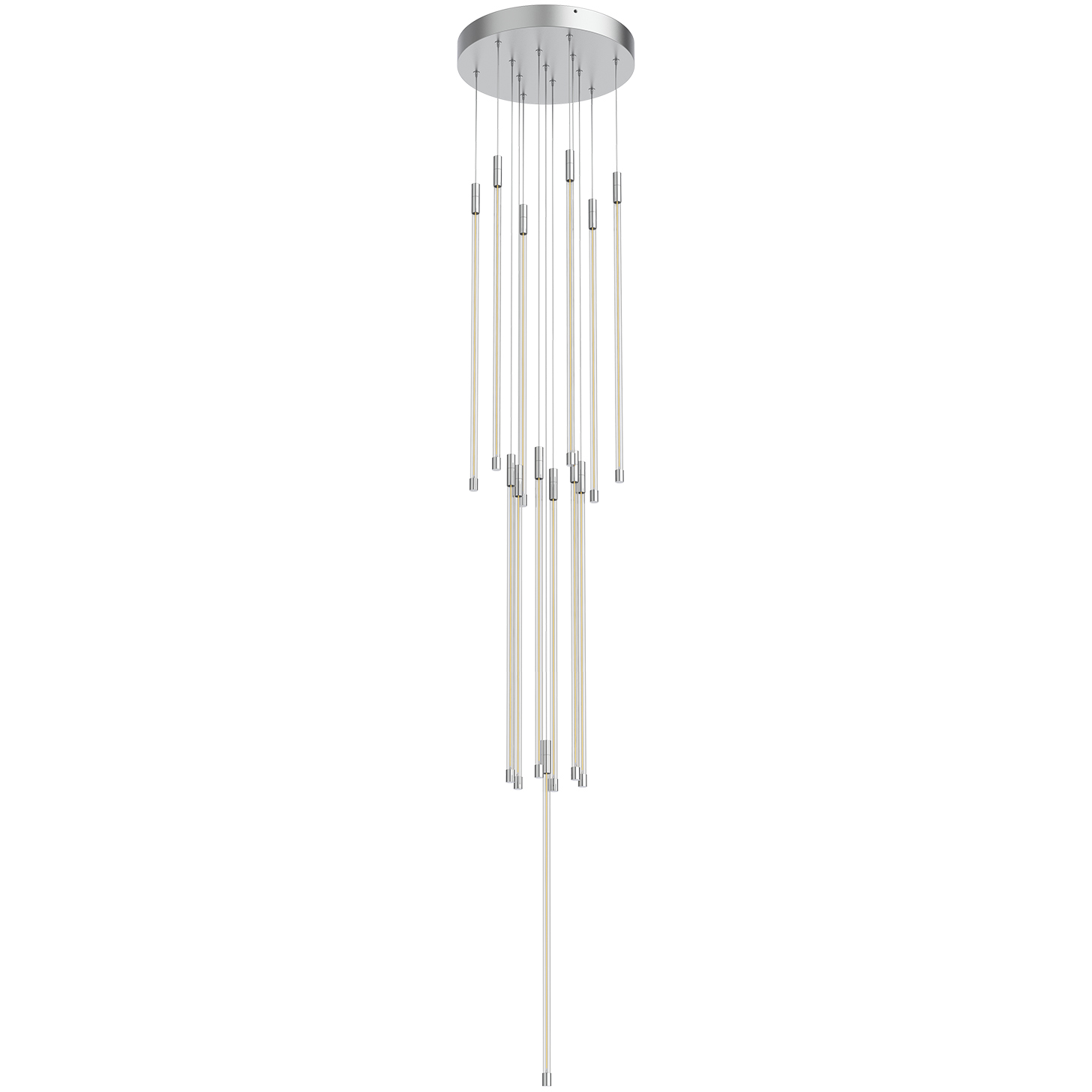 Motif LED 12.75 inch Chrome Multi Pendant Ceiling Light