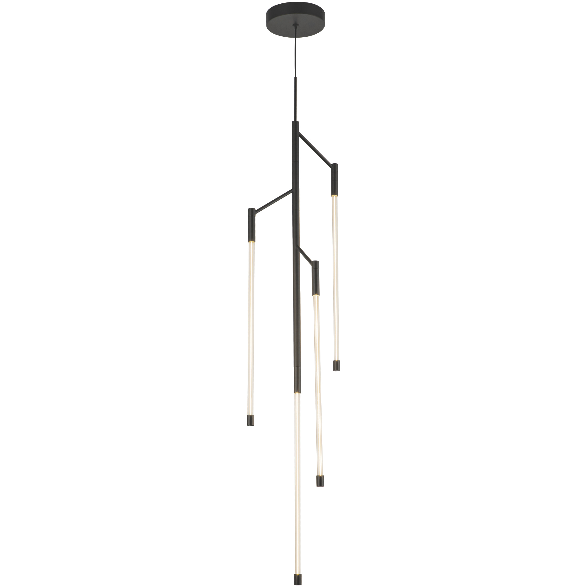Motif LED 10.25 inch Black Pendant Ceiling Light