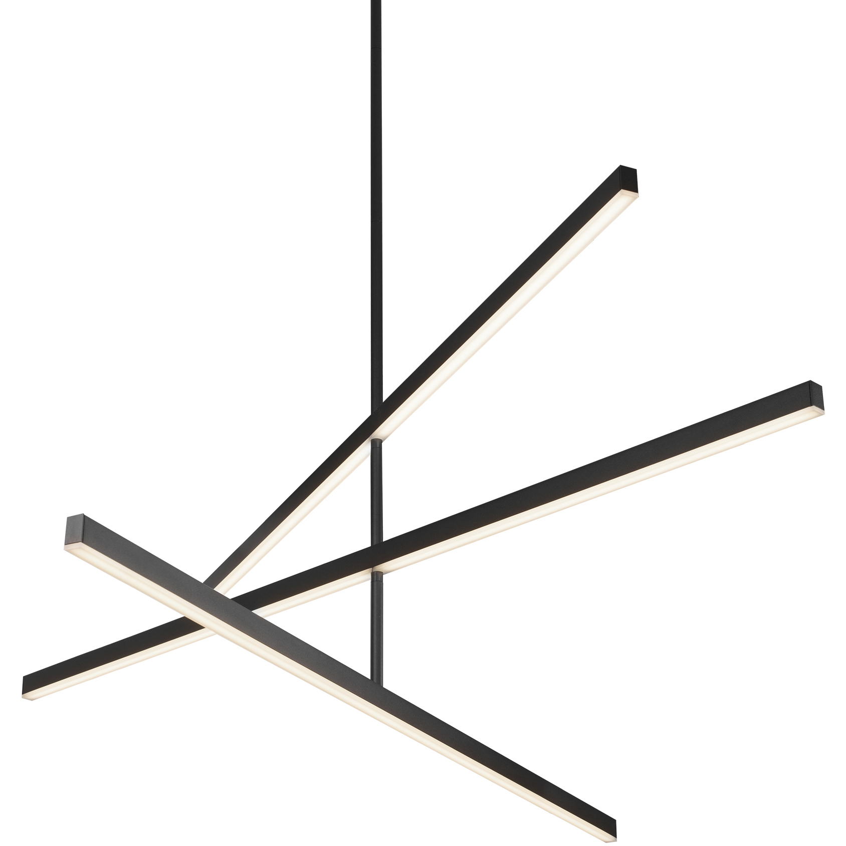 Vega 0.75 inch White Chandelier Ceiling Light