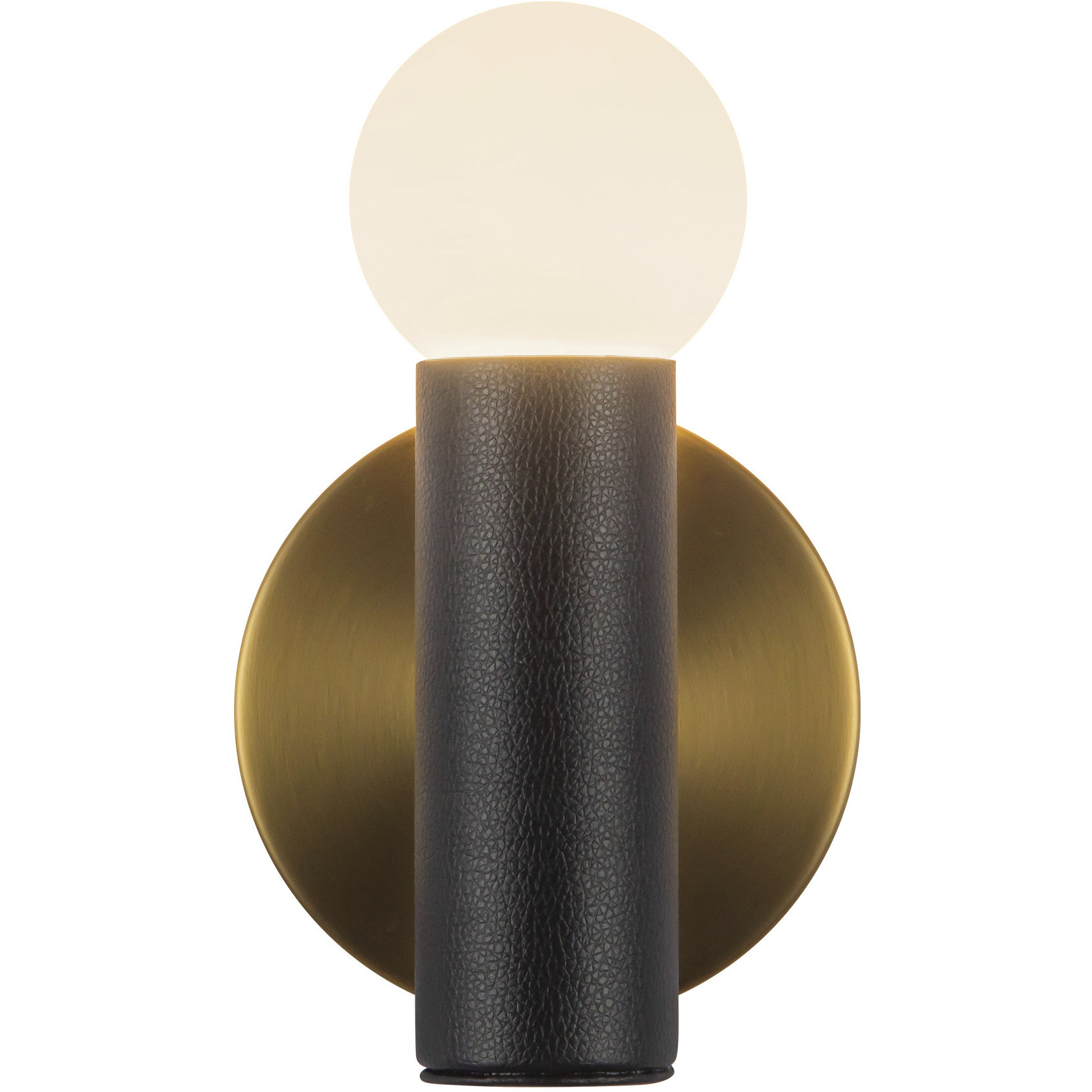 Calla 5.13 inch Brushed Gold ADA Wall Sconce Wall Light in Matte Opal Glass