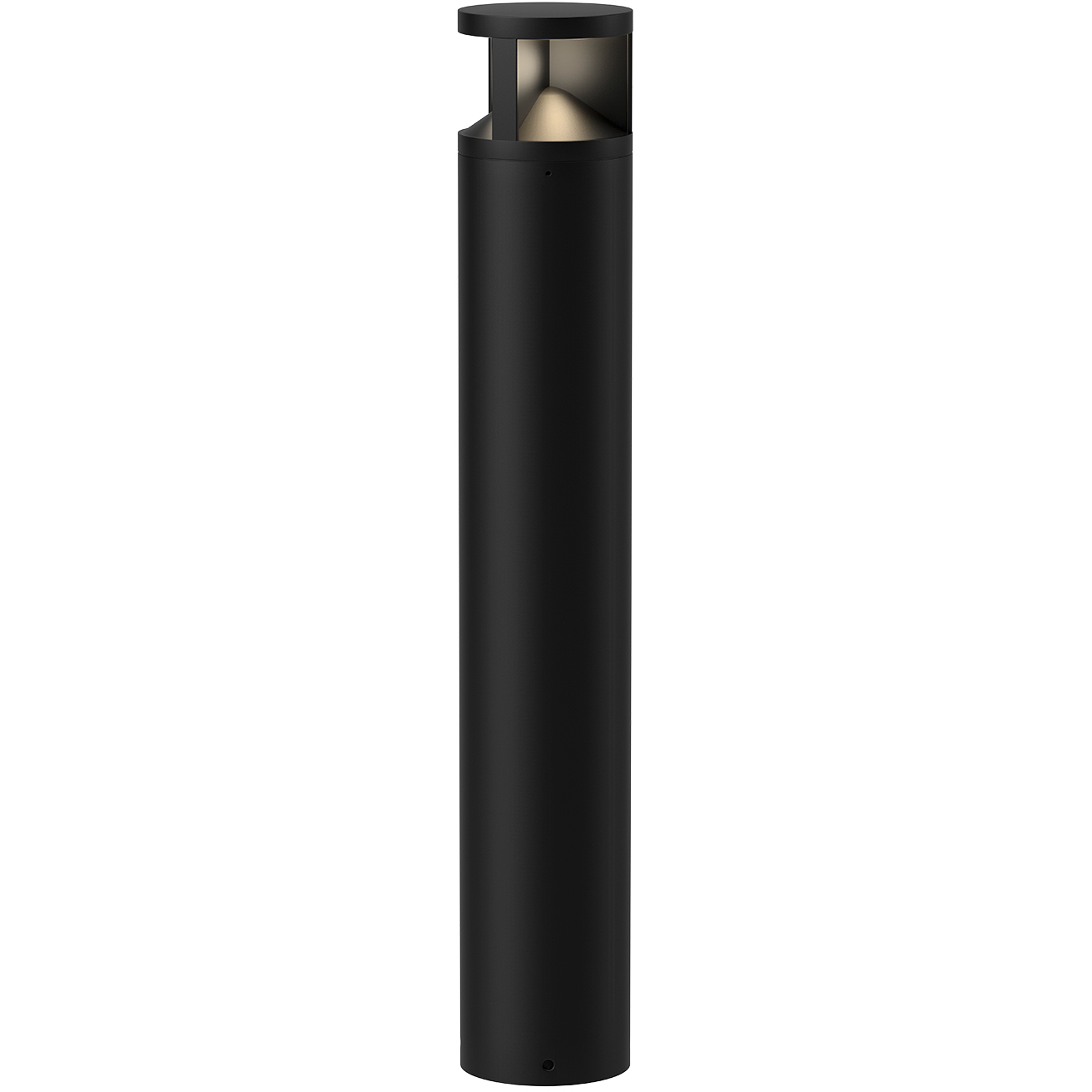 Glen 120-277V 24 watt Black Exterior Bollard