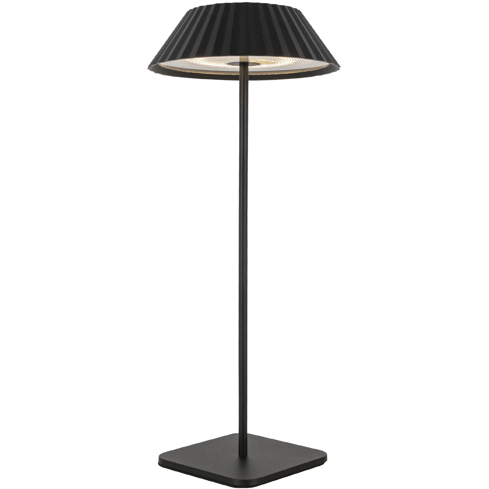 Pela 14.13 inch 3 watt Black Table Lamp Portable Light