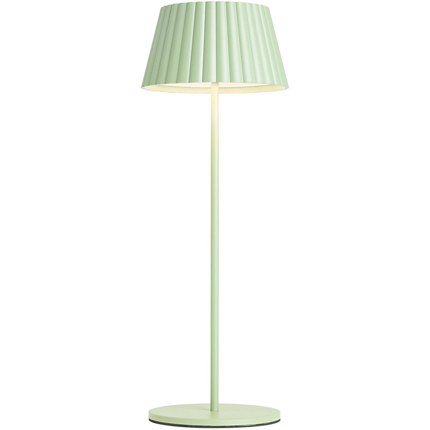 Dario 14.75 inch 3 watt Sage Green Table Lamp Portable Light