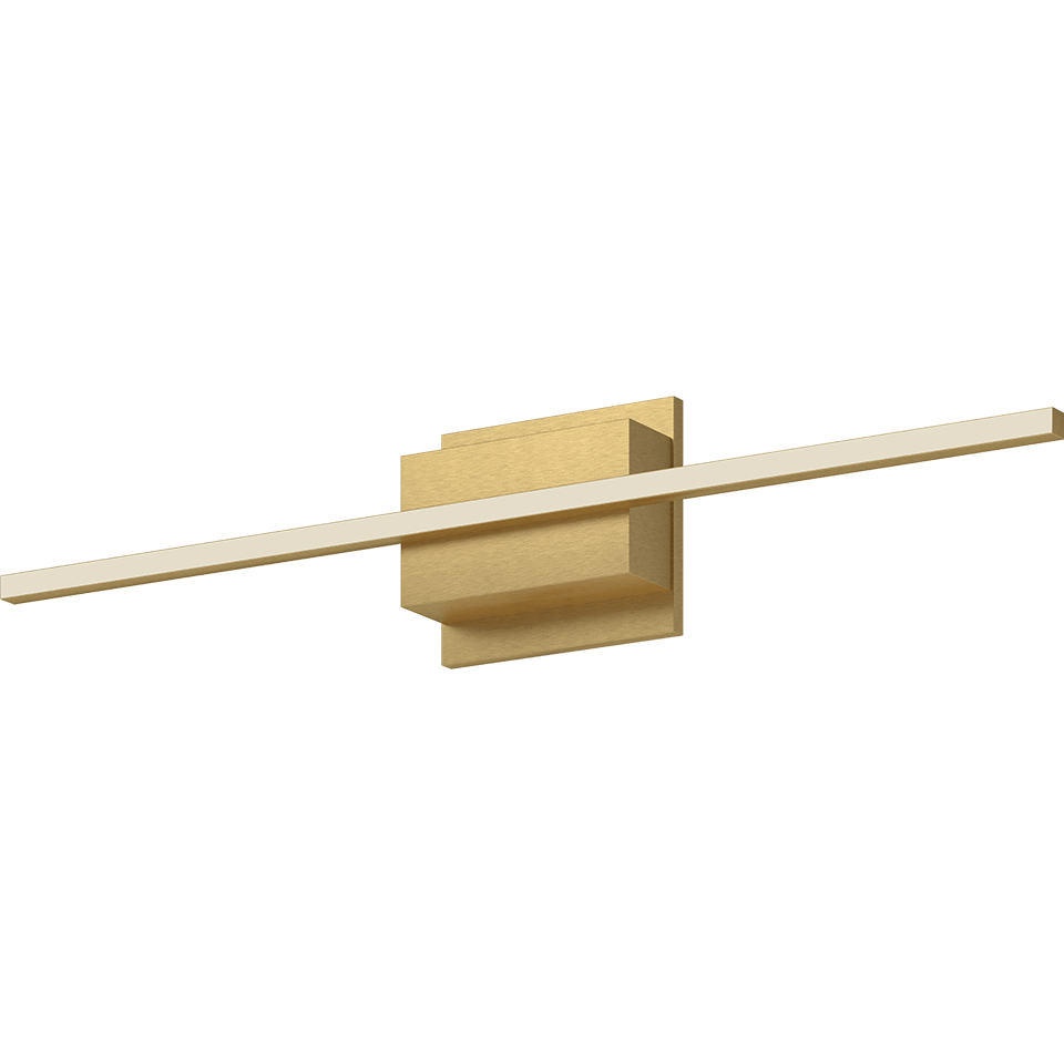 Vega Minor LED 24 inch Brushed Gold ADA Wall Sconce Wall Light