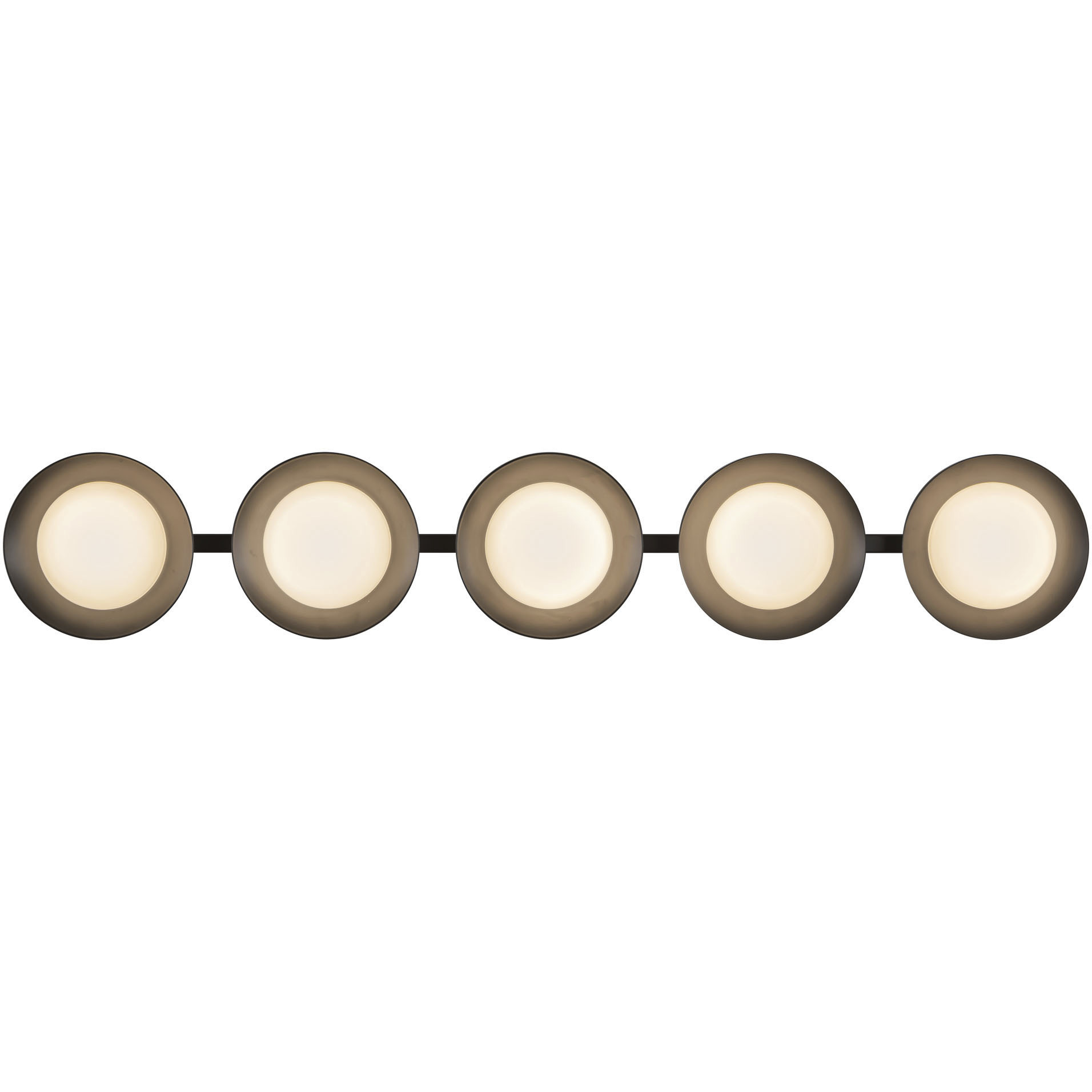Cleo 36.13 inch Black Bath Vanity Light Wall Light