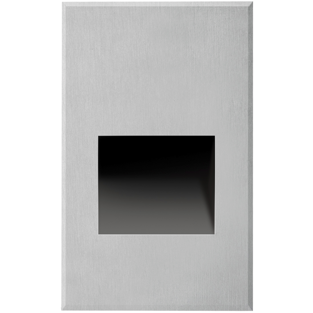 Sonic LED 5 inch Brushed Nickel Exterior Wall/Step Light