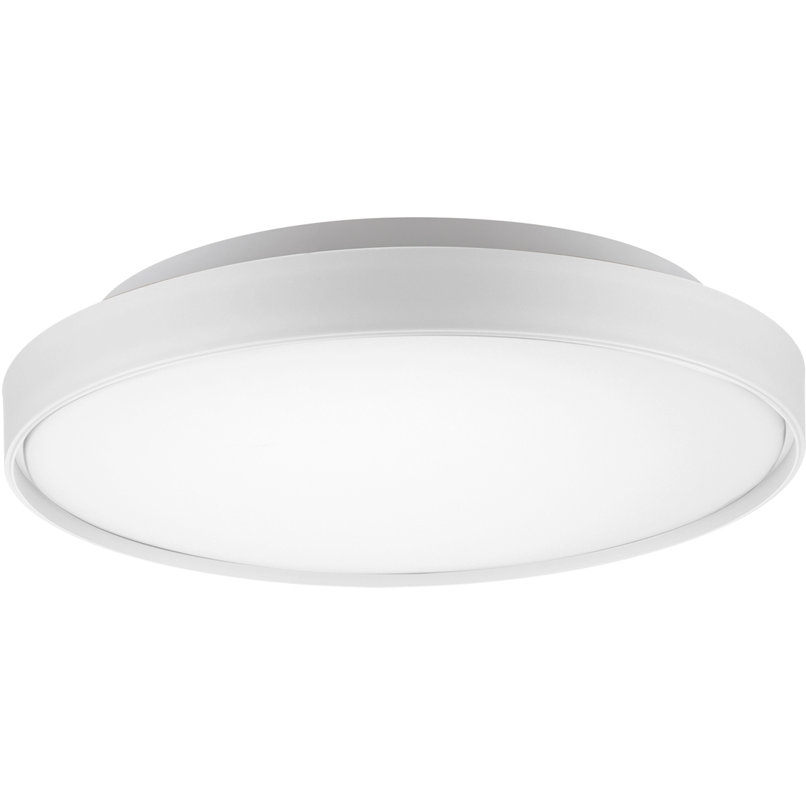 Brunswick LED 17.25 inch White Flush Mount Ceiling Light